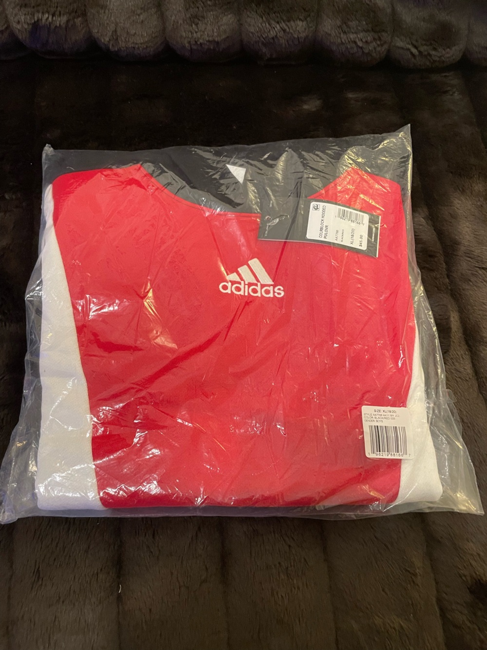 Adidas Colorblock Hooded Pullover
